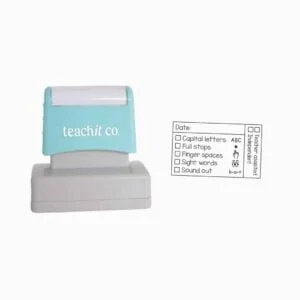 Kindy writing checklist stamp