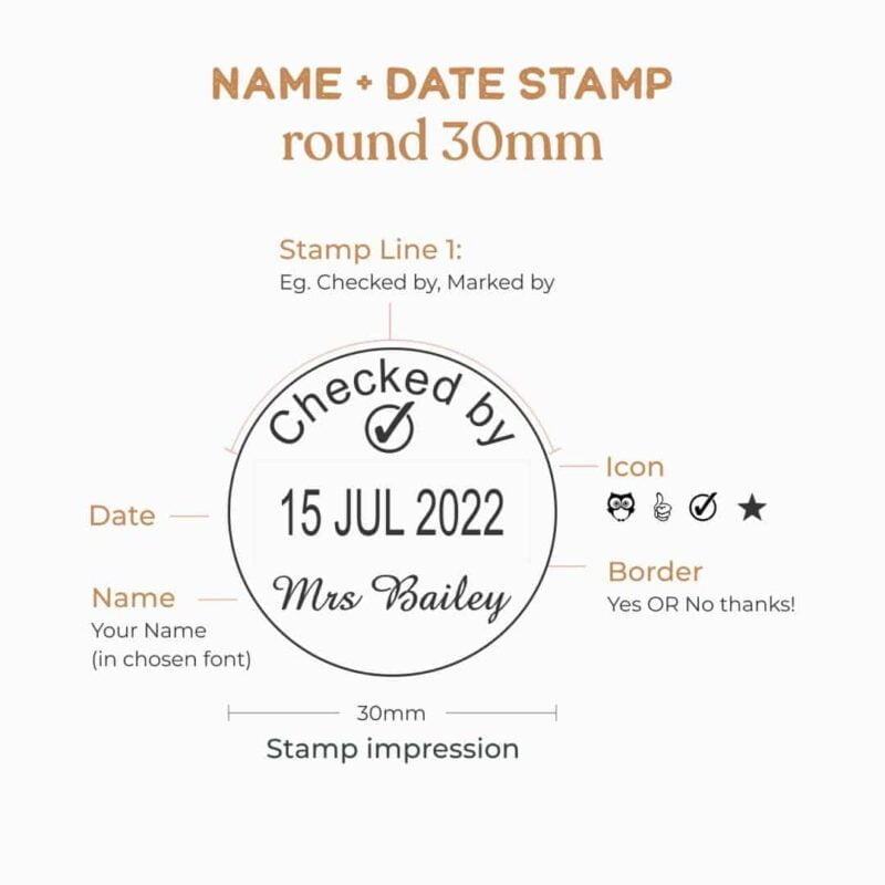 date stamp round