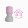 teacher stamp rainbow