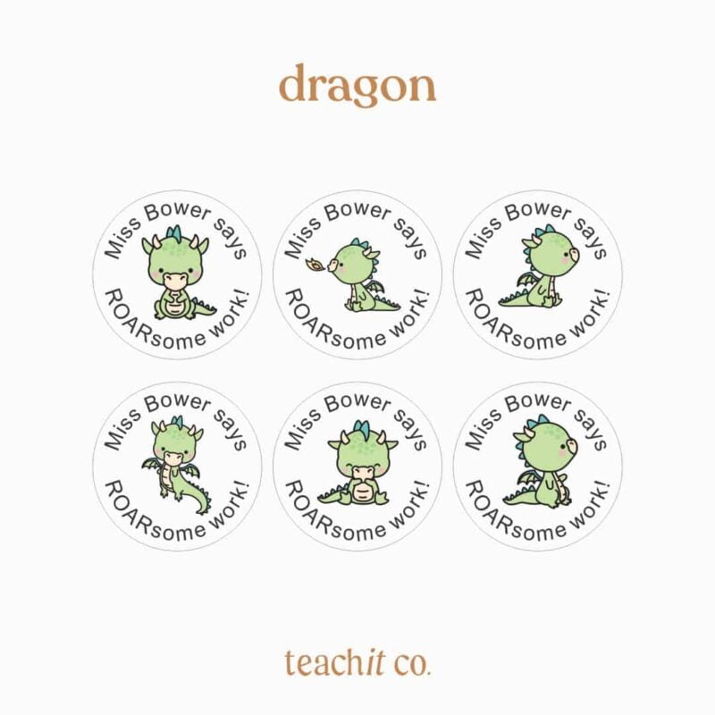 Dragon stickers