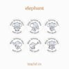 elephant stickers