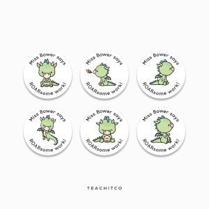 Dragon Merit Stickers