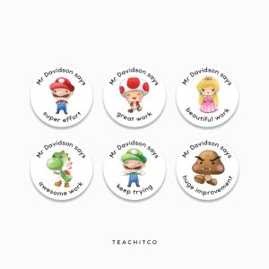 Gaming Merit Stickers