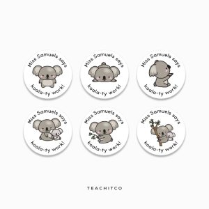 Koala Merit Stickers