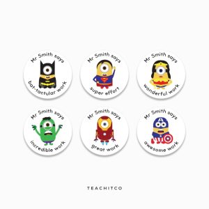 Minion Merit Stickers