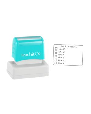 Pre-inked Stamps - teachit Co