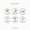 dog stickers