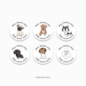 Dog Merit Stickers - Set 2