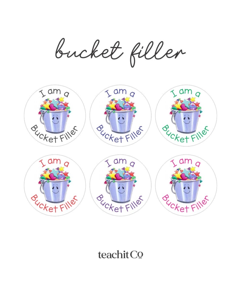 Stickers Bucket Filler teachit Co