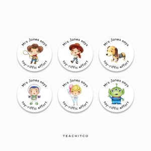 Toy Merit Stickers