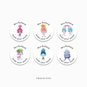 Troll Merit Stickers - Set 1