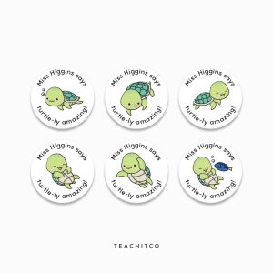Turtle Merit Stickers