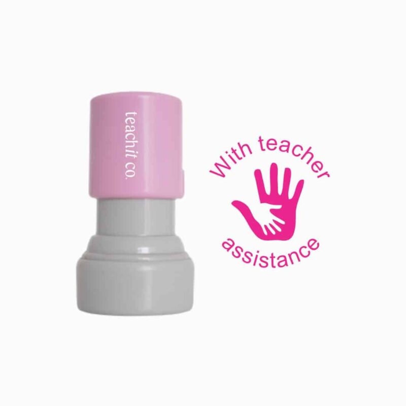 teacher assistance stamp