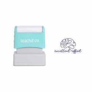 One Line Brain Stamp