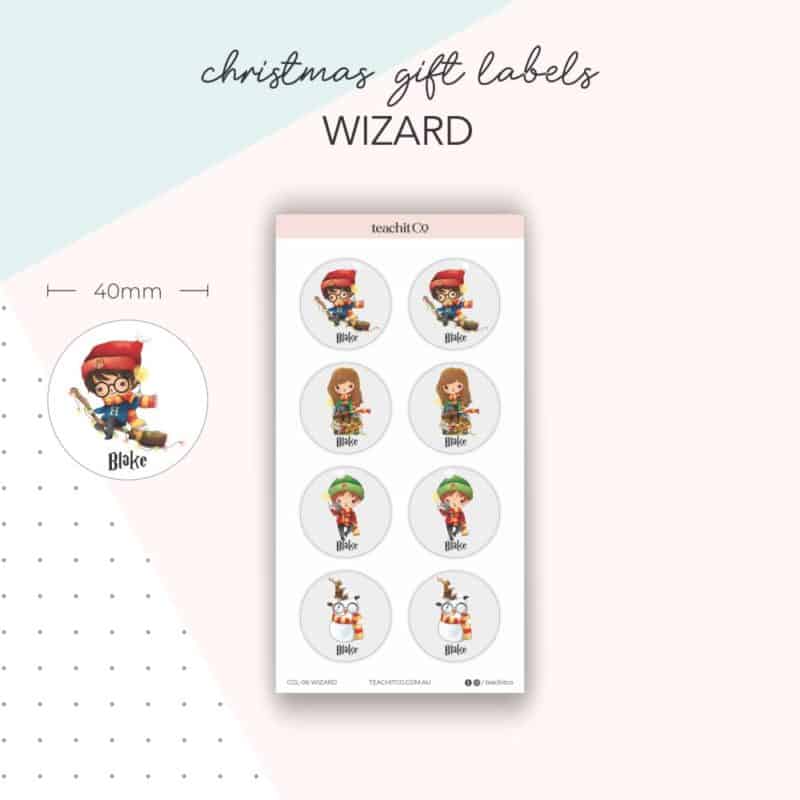 Christmas Gift Labels Wizard