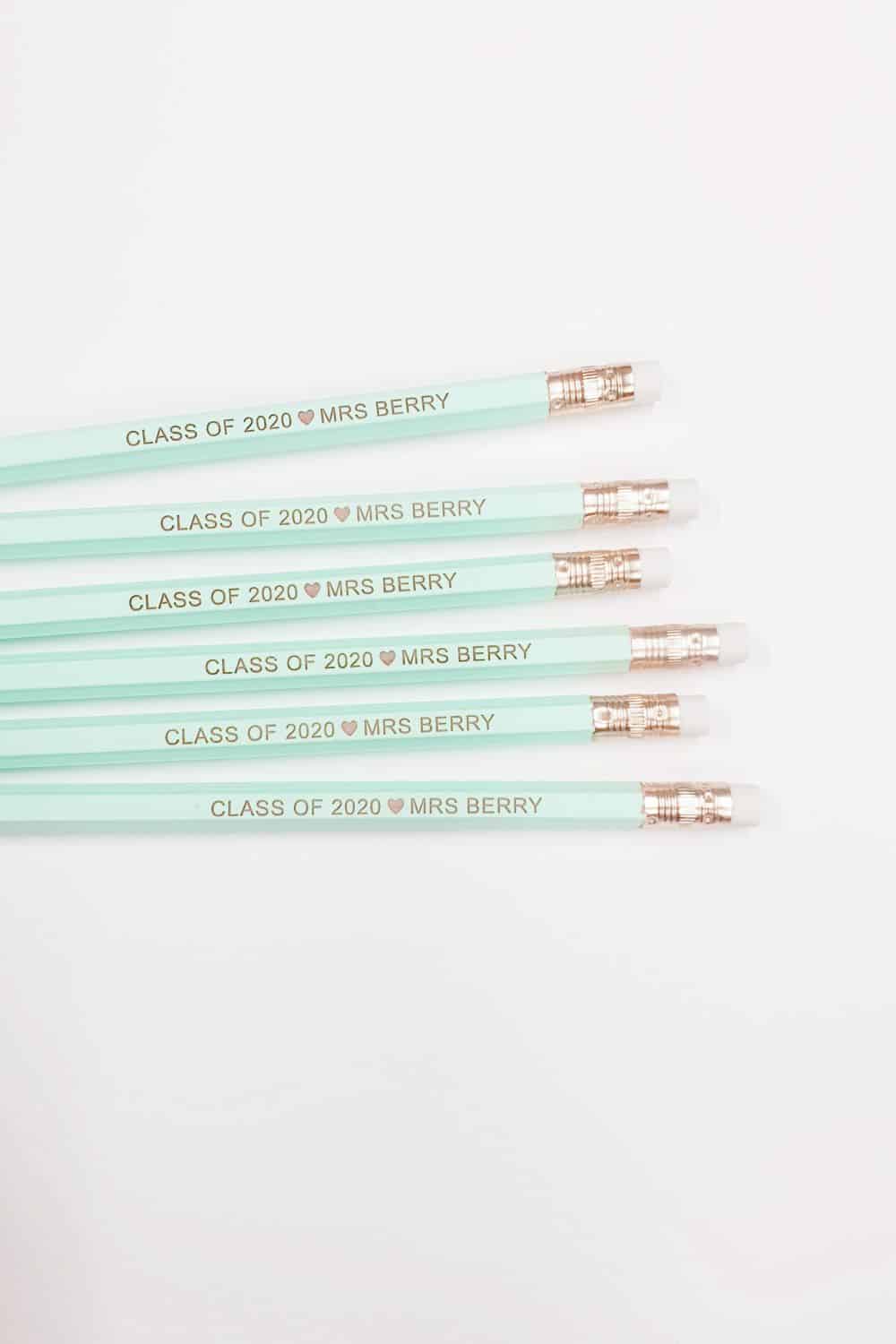 Laser Engraved Pencils Pk5 Teachit Co