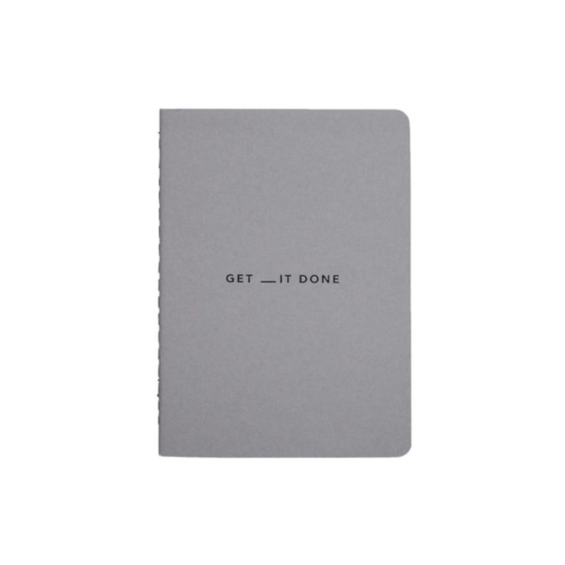 Get __it Done A6 Notebook - Grey