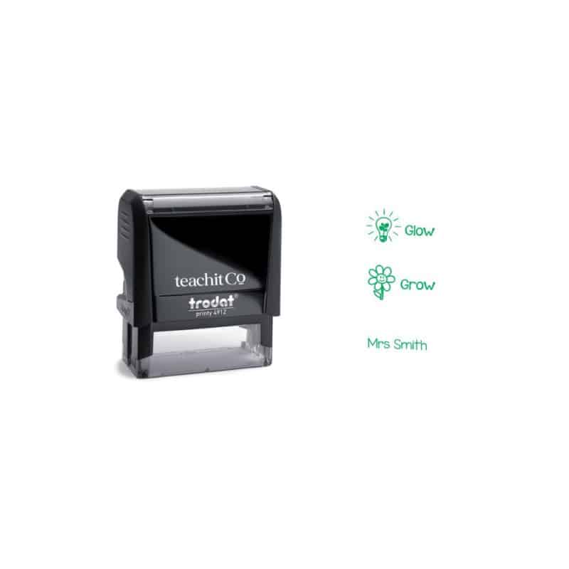 Glow and Grow Self-inking