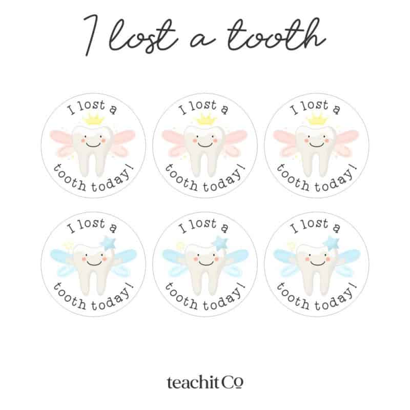 Stickers I Lost A Tooth
