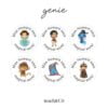 Merit Stickers Genie