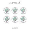 Merit Stickers Mermaid