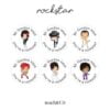 Merit Stickers Rockstar