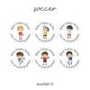 Merit Stickers Soccer