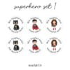 Merit Stickers Superhero 1