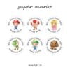 Merit Stickers Super Mario