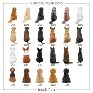 Dog options for customised dog mum ceramic mug