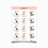 sport animals teacher stickers