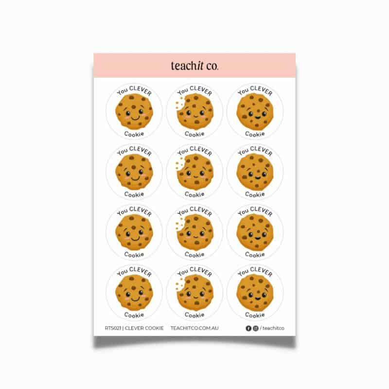 cookie teacher stickers