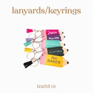 Teacher Lanyards & Keyrings