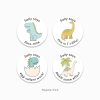 Dinosaur Merit Stickers