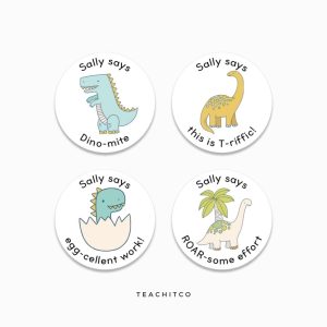 Dinosaur Merit Stickers