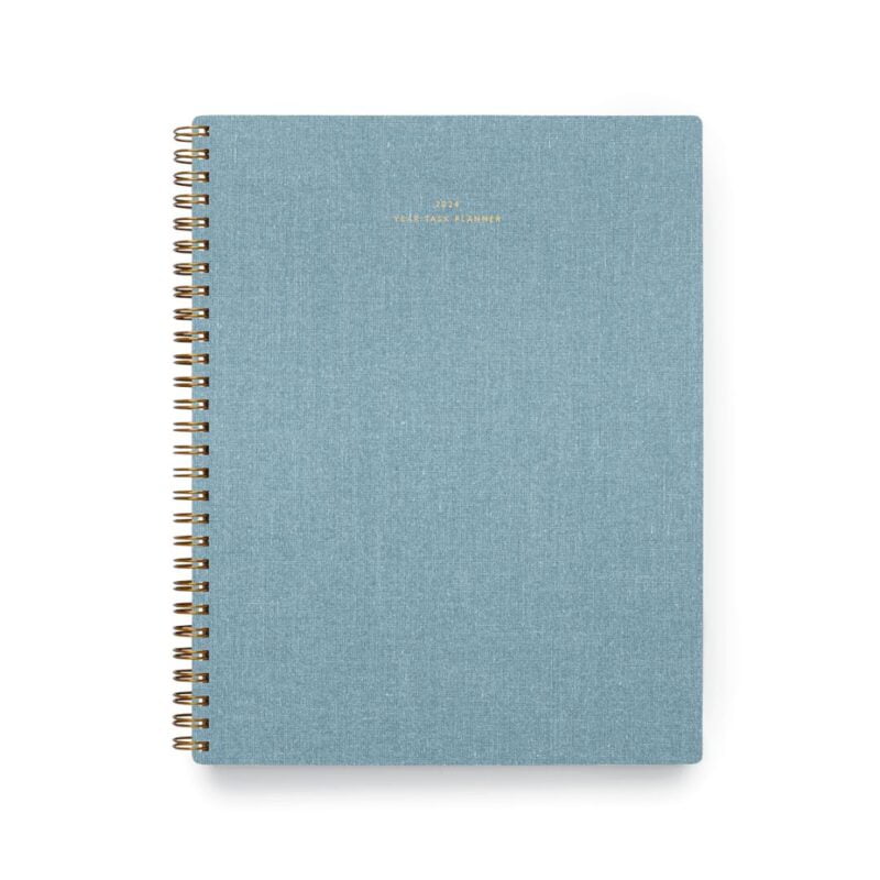 Appointed 2024 Year Task Planner in Chambray Blue
