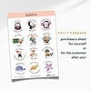 Pay it forward stickers