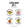Little Miss personalised stickers