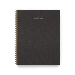 Appointed 2024 Year Task Planner in Charcoal Gray
