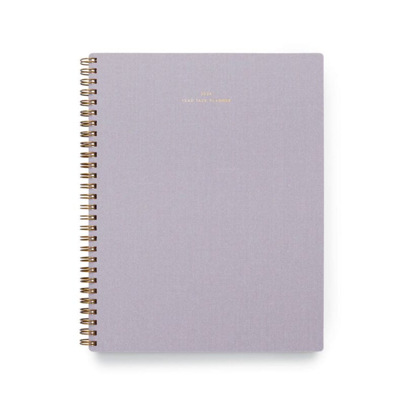 Appointed 2024 Year Task Planner Lavender Gray Teachit Co