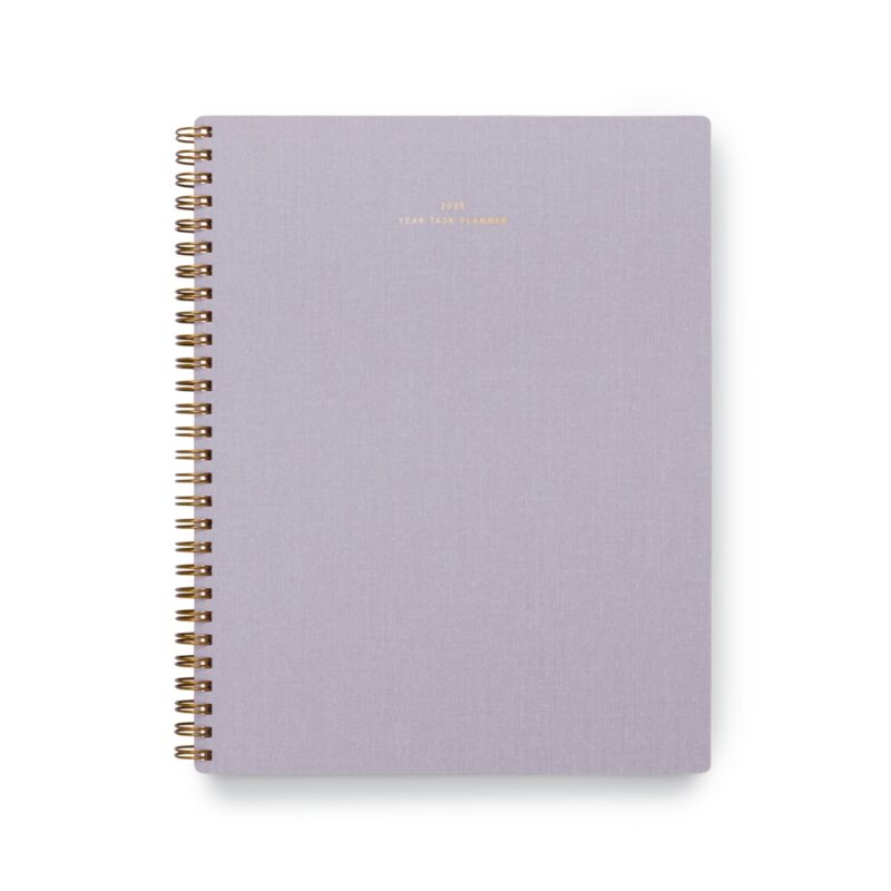 Appointed 2025 Year Task Planner Lavender Gray