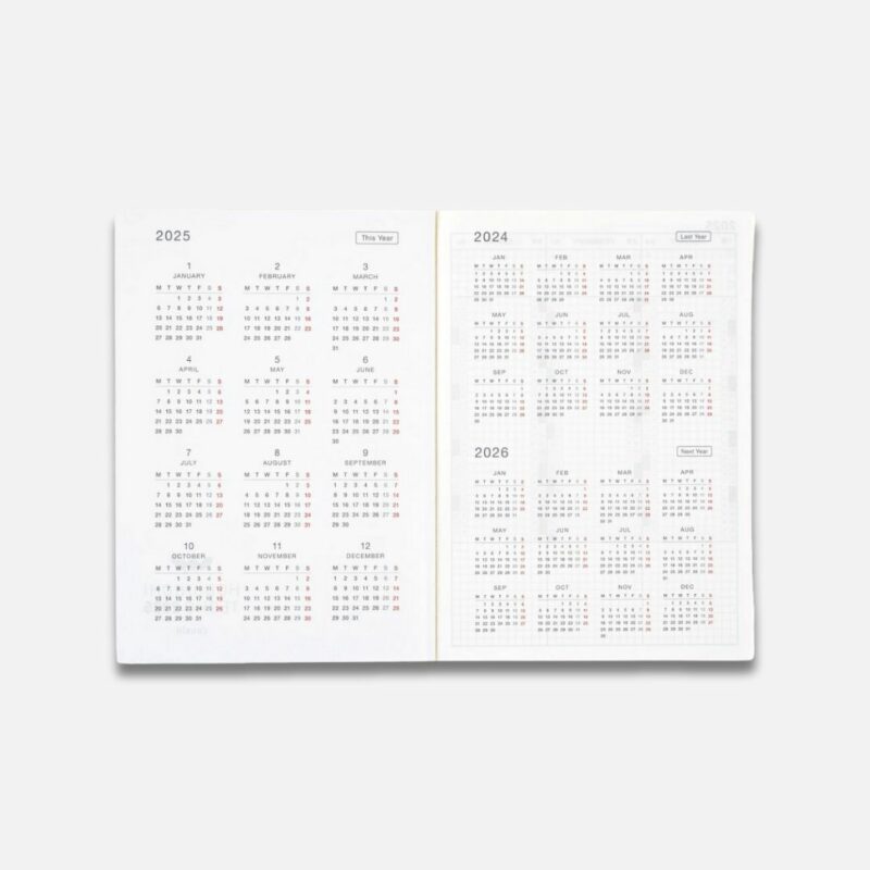 English Hobonichi Techo Cousin Planner 2025