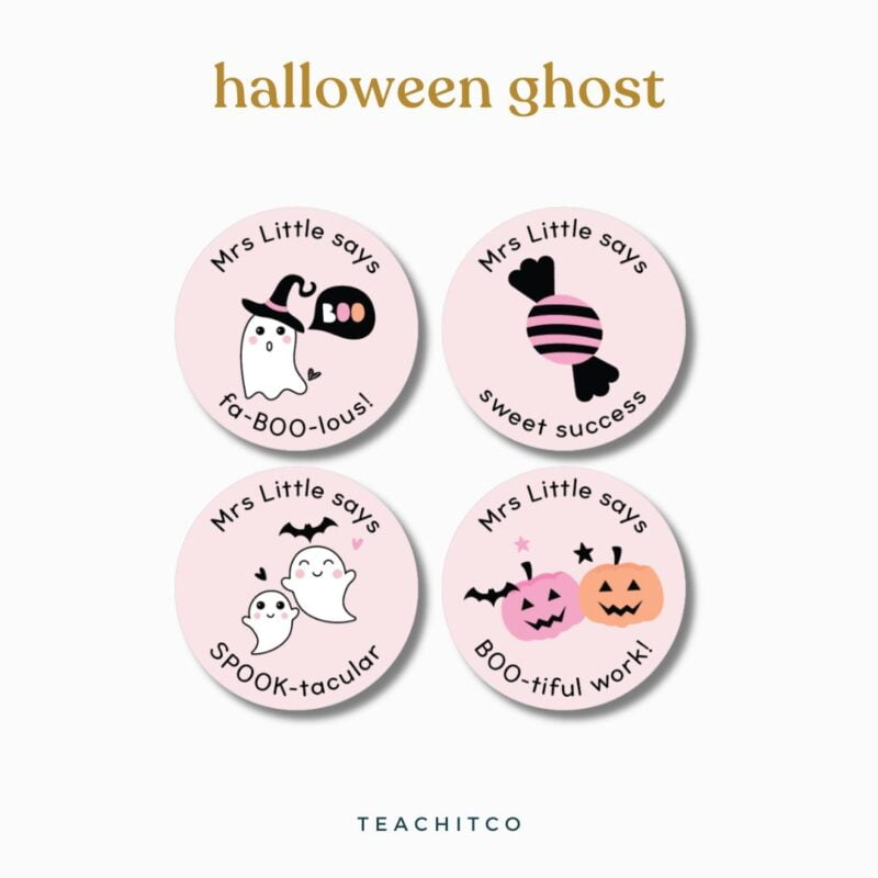 Halloween Merit stickers