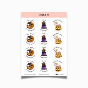 Ready to ship Halloween stickers