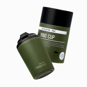 Fressko Bino 8oz Reusable Coffee cup Khaki