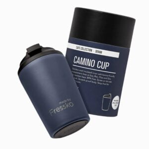 Fressko Camino 12oz Reusable Coffee cup denim