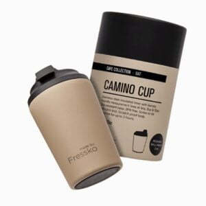 Fressko Camino 12oz Reusable Coffee cup oat