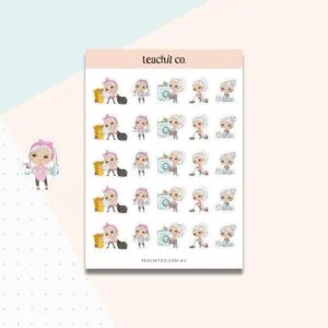 Planner Stickers  Birthday Cake - Teachit Co