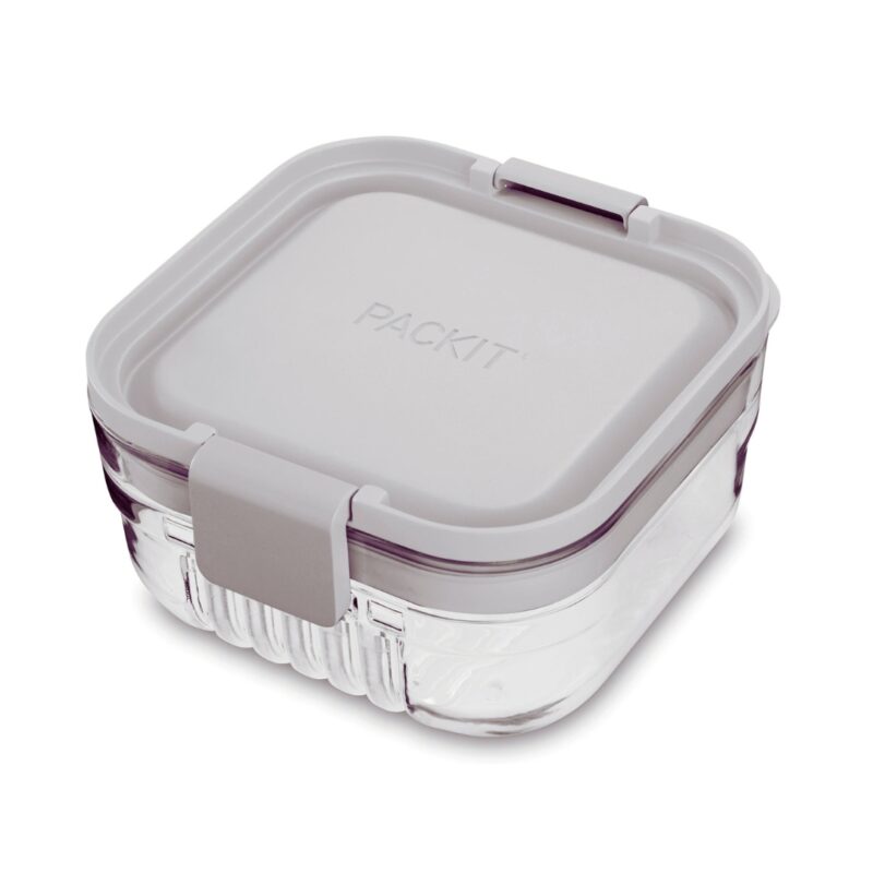 Packit Mod Snack Bento Gray