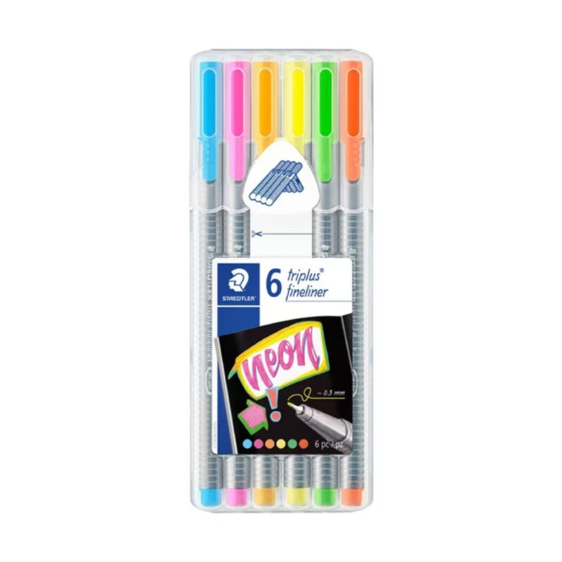 Staedtler triplus fineliner neon